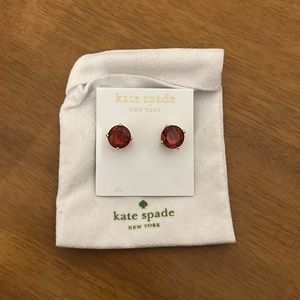 Kate Spade- Studs - Reddish/Pink